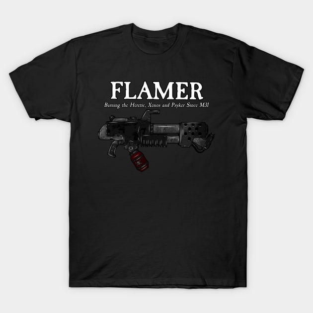 Flamer T-Shirt by SimonBreeze